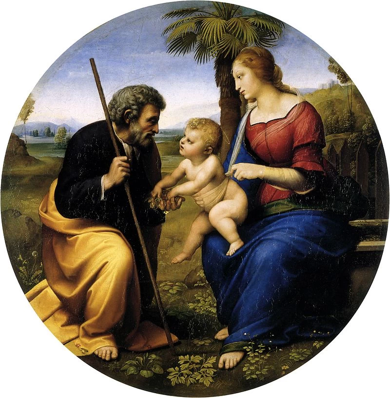 La Sacra Famiglia - 1506, National Gallery of Scotland, Edimburgo